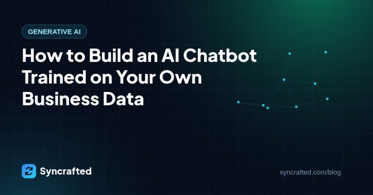 How to Build an AI Chatbot Trained on Your Own Business Data How to Build an AI Chatbot Trained on Your Own Business Data