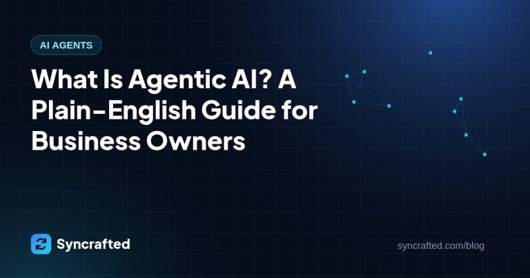 What Is Agentic AI? A Plain-English Guide for Business Owners What Is Agentic AI? A Plain-English Guide for Business Owners